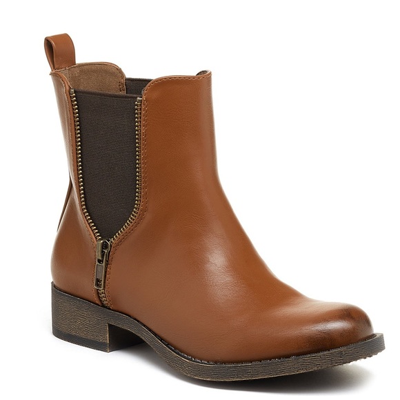 NWT Rocket Dog Camilla Tan Brown Chelsea Ankle Boots - Picture 7 of 9